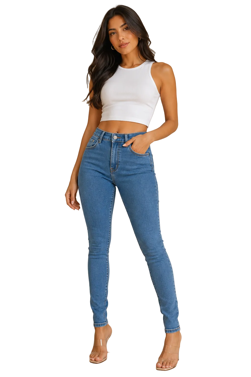 Calça sal e pimenta 701860