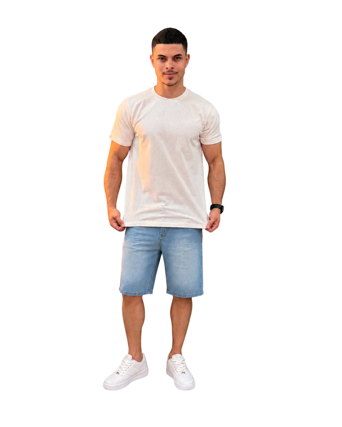 Bermuda jeans Dellyt