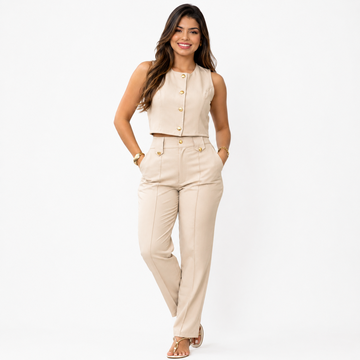 Conjunto Letícia Linho 10485