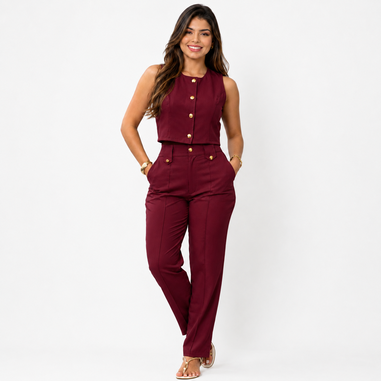 Conjunto Letícia Linho 10485