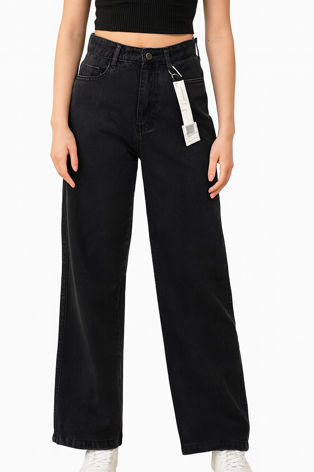 Calça Inspiração Wide Leg Marmorizada 10888