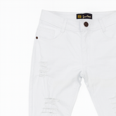 Calça Transvest Destroyed Branca
