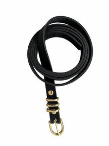 Cinto em Couro com Fivela