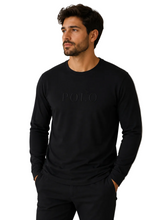 Camisa Qolo Manga Longa Preta