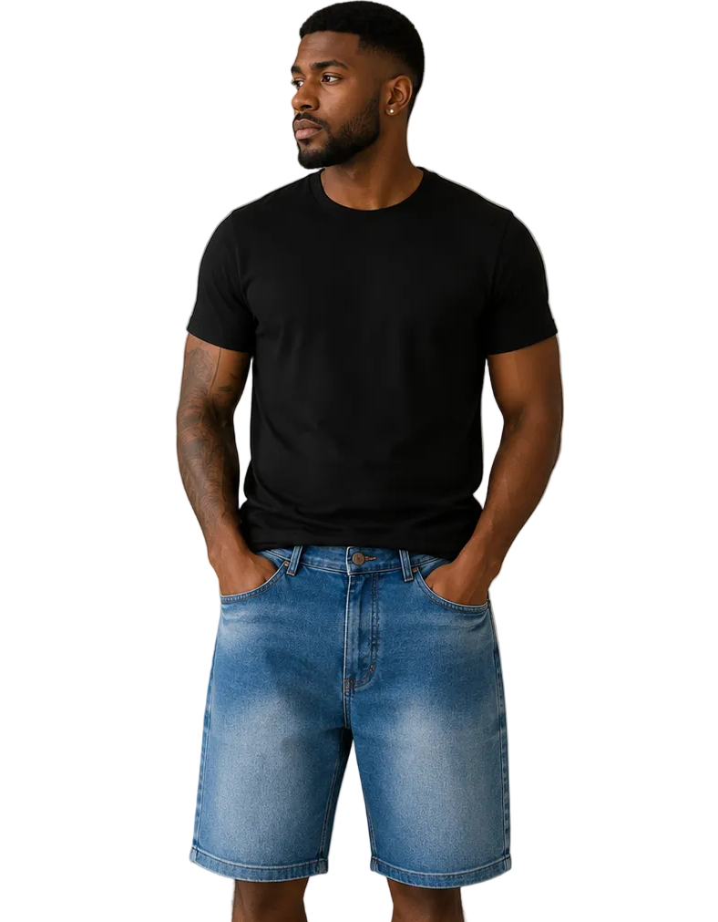 Bermuda Jeans Transvest