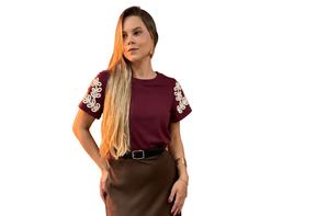 Blusa Bordada N2726