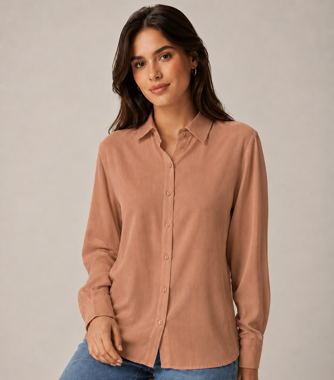 Camisa social Fem M/L