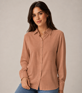 Camisa social Fem M/L