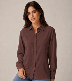 Camisa social Fem M/L