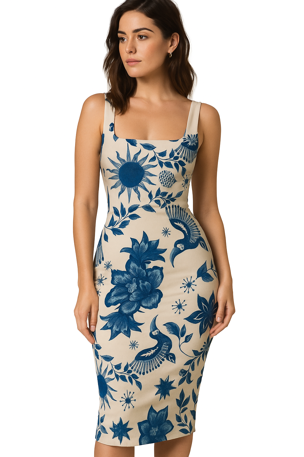 Vestido Fluit Regata Midi