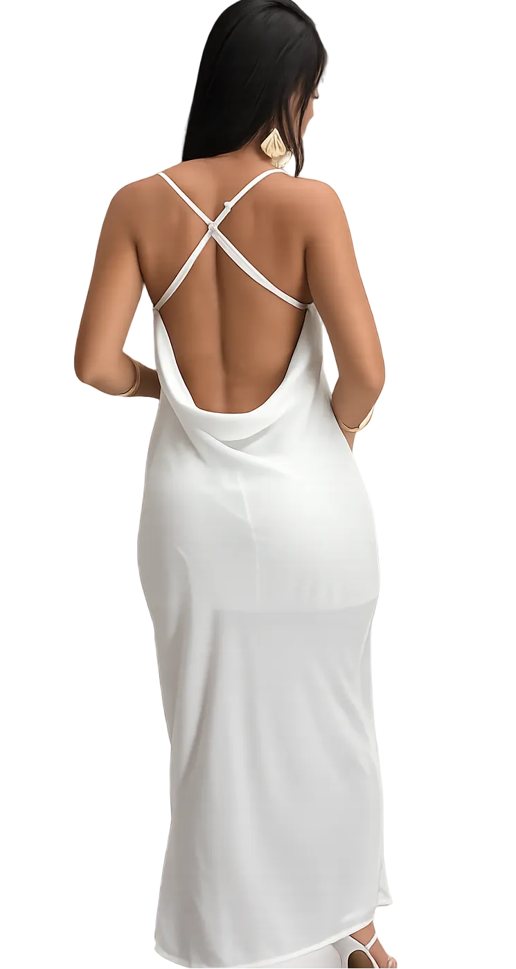 Vestido longo Lupe M/Style