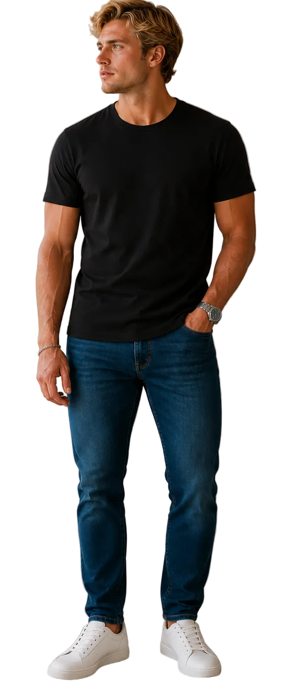 Calça Valente Jeans Masc 60921 (8879)