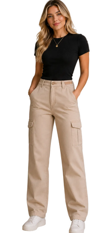 Calça Majurapp Cargo Bege 10729