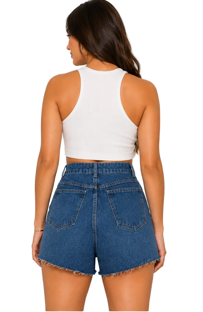 Short Bicolor Bolso 268