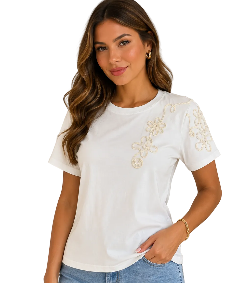Blusas Bordadas Arielas Variadas