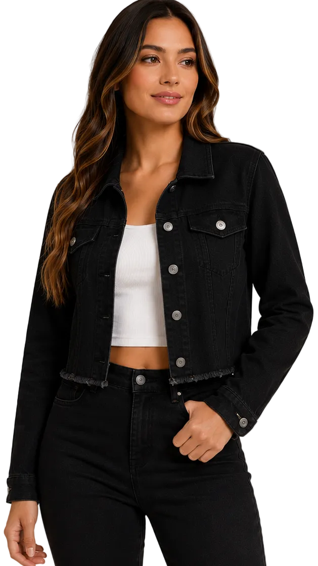Jaqueta fem jeans
