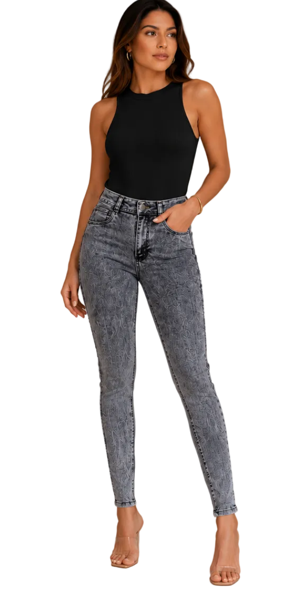 Calça skinny seledif