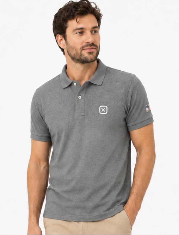 Polo Bordada Masc TXC 6368