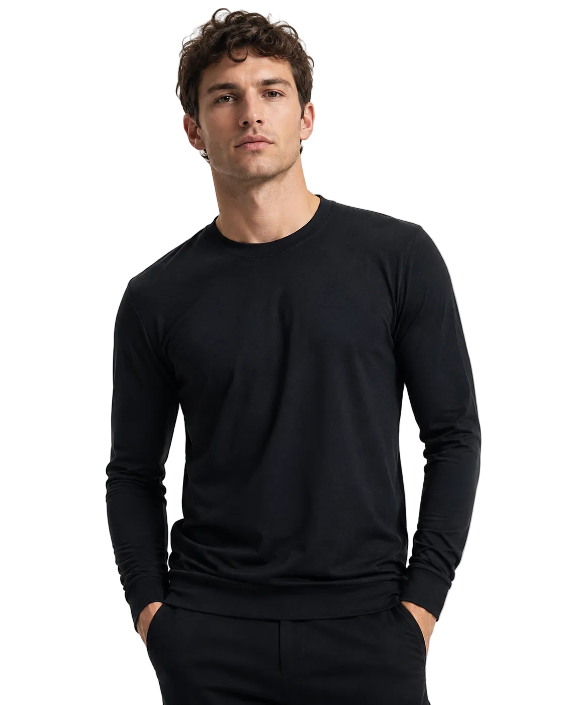 Camiseta slim ML 25937