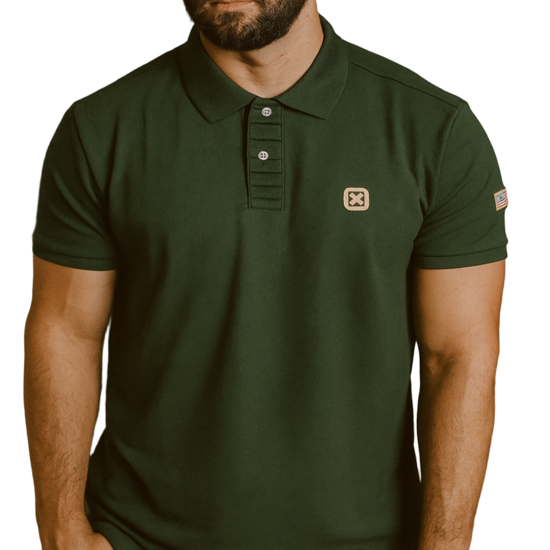 Polo TXC Plus Bordada 6368P Verde