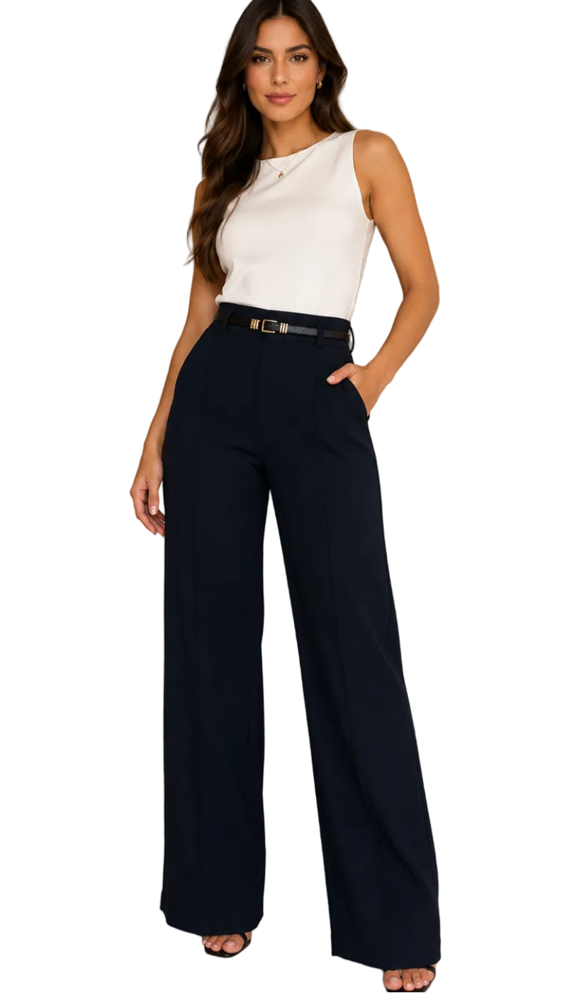 Calça Pantalona costura