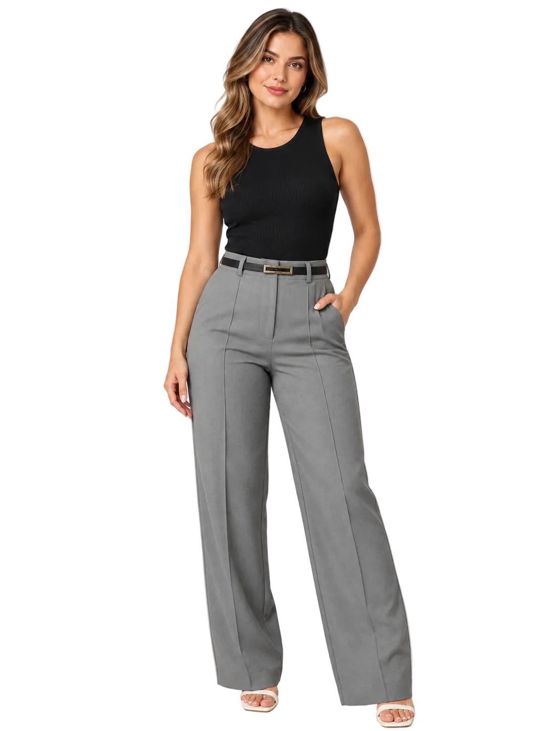 Calça Pantalona Alfaiataria