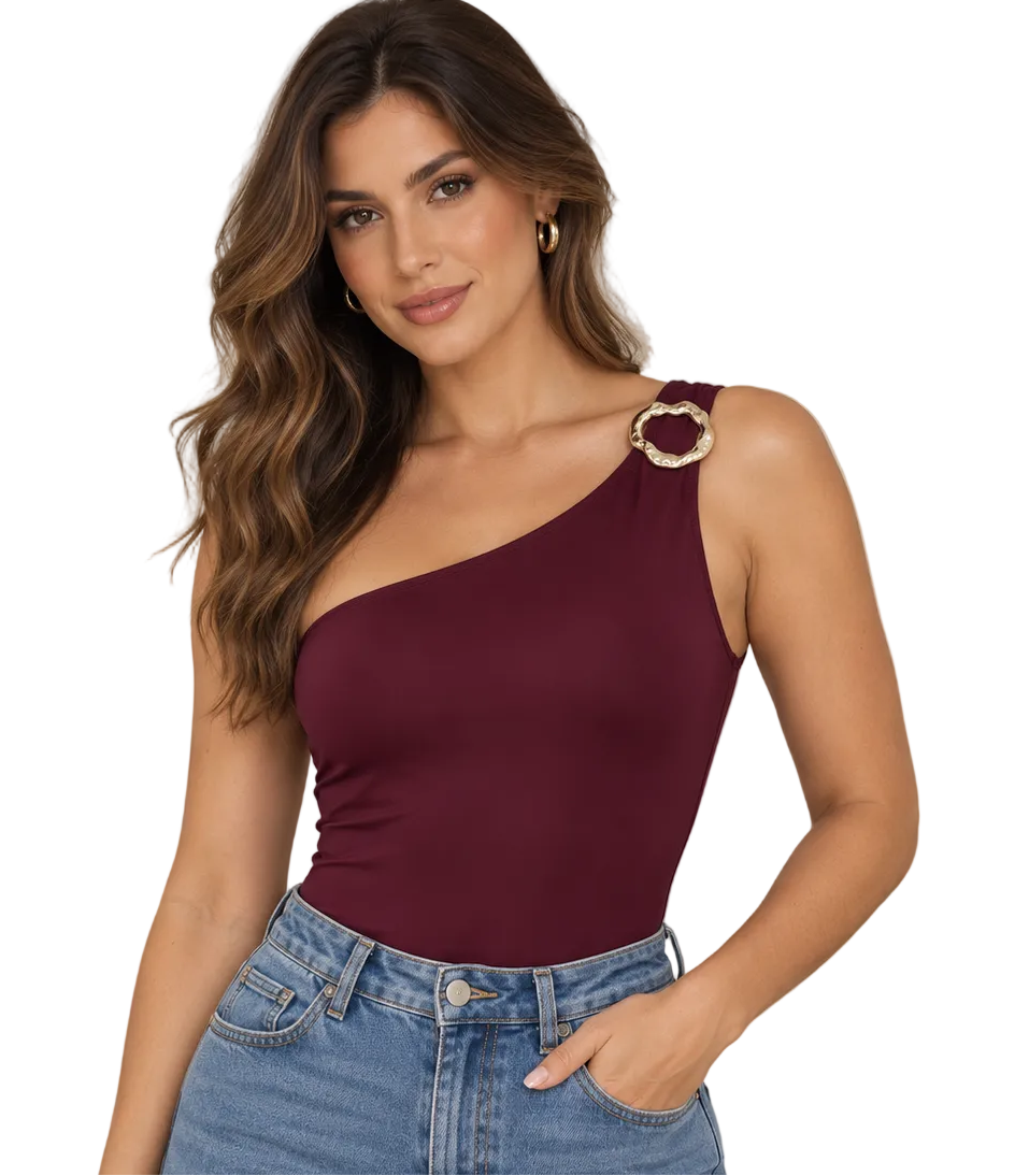 Body poliamida alça única 577