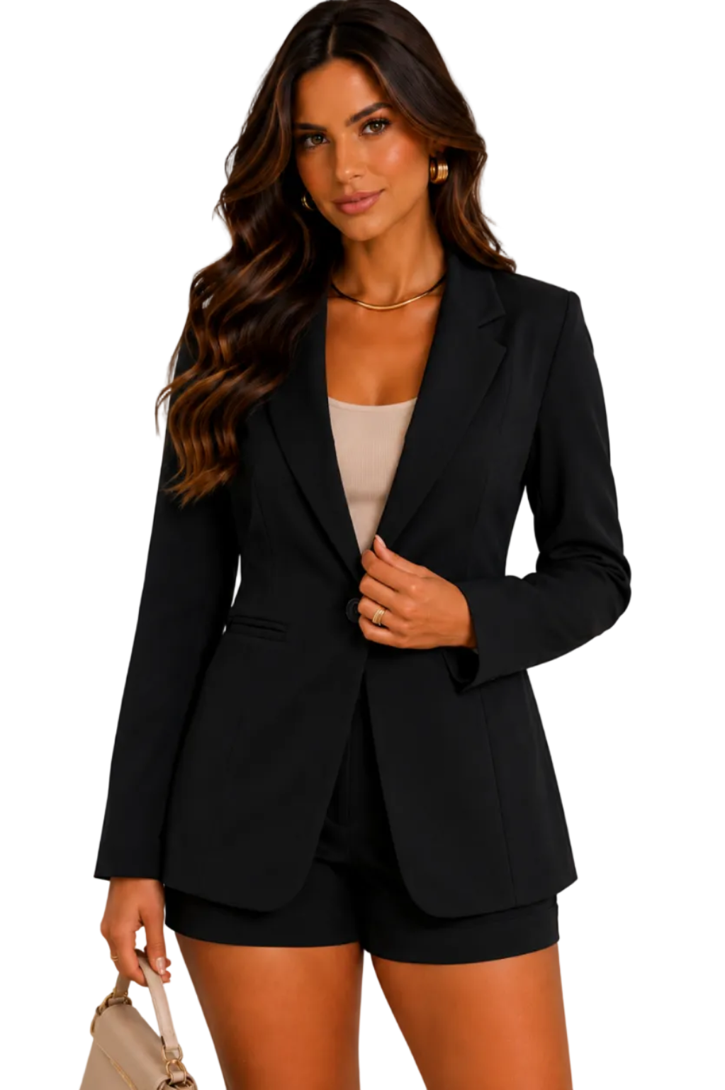 Blazer Feminino Botão