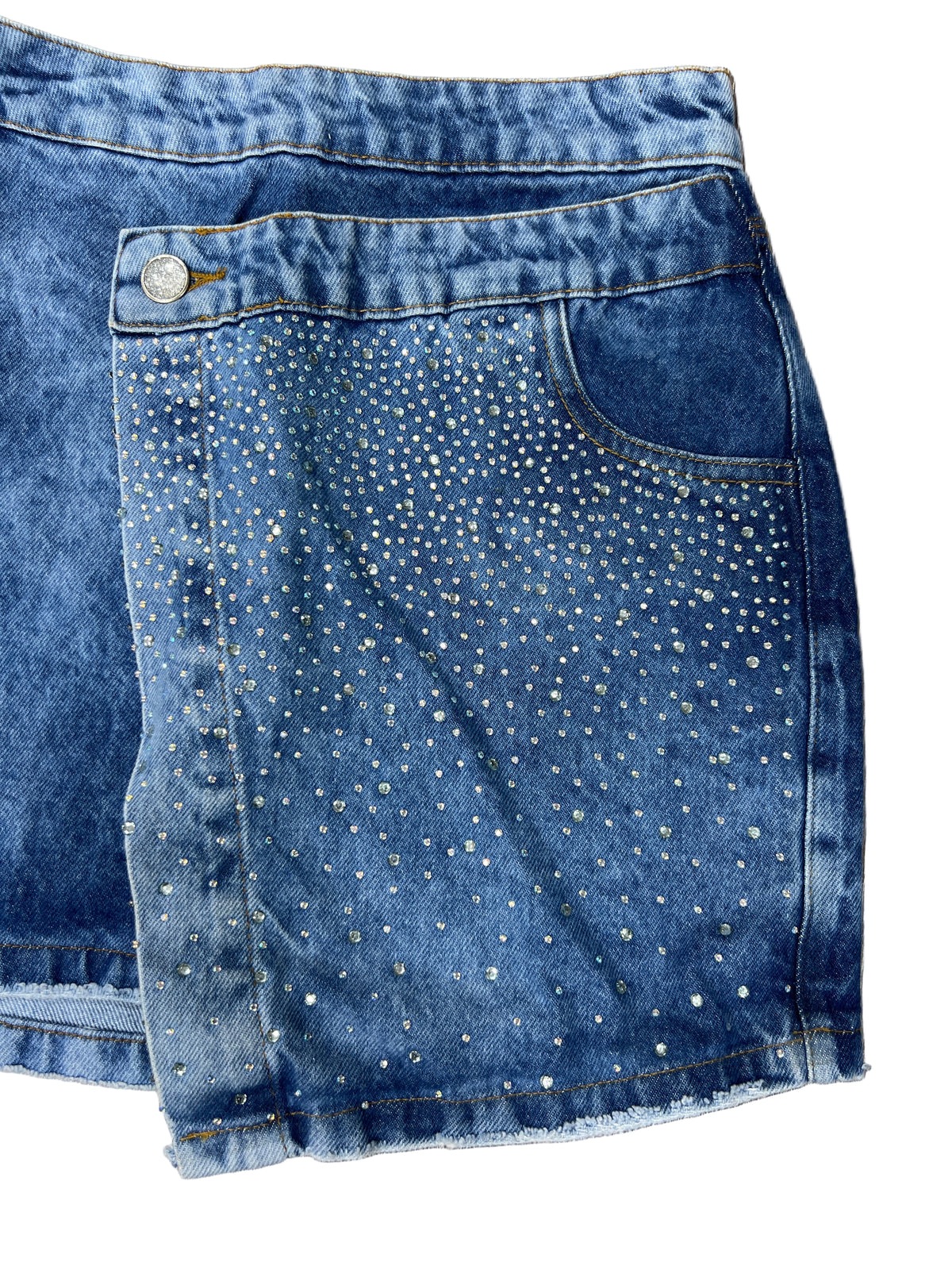 Saia PPink Strass Envelope Jeans 9522