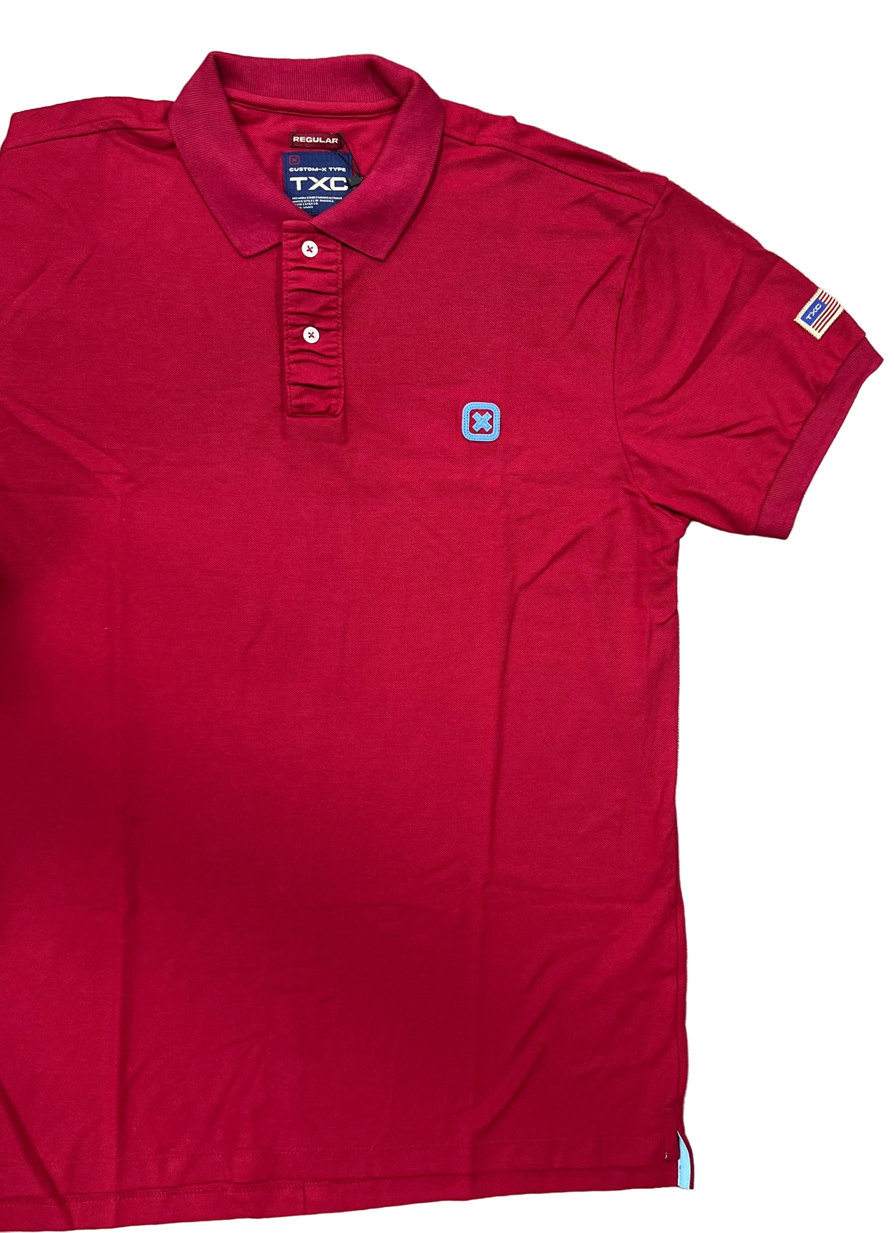 Polo TXC Plus Bordado 6368P Vermelho