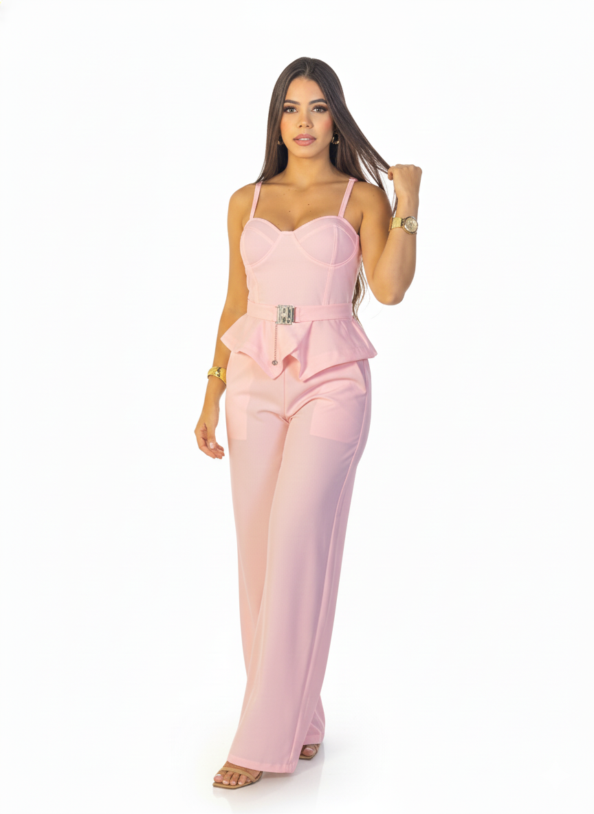 Conjunto Social Linho Cinto