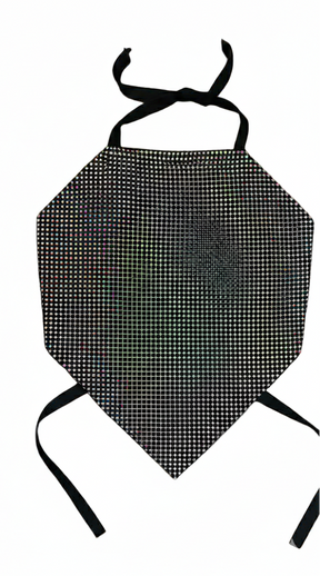 Cropped Triangular Brilho