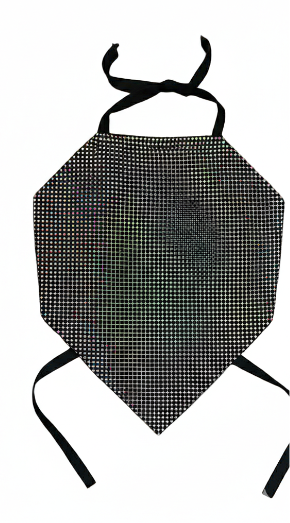 Cropped Triangular Brilho