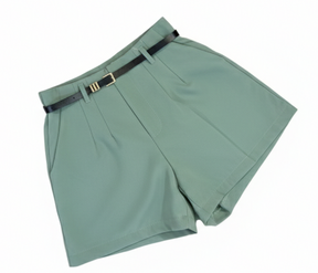 Short Alfaiataria com Cinto