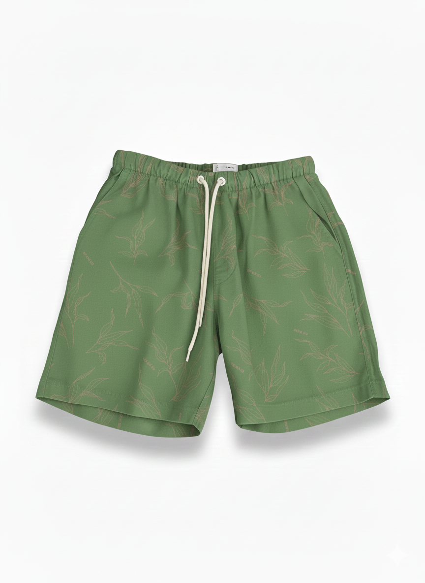 Bermuda Linho Estampado FBR 18245