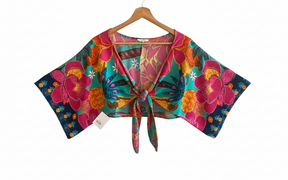 Blusa amarração
