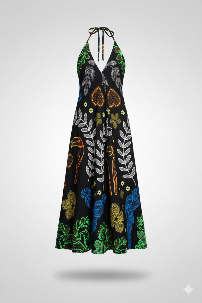 Vestido Indiano Longo