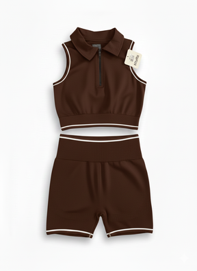 Conjunto Canelado Fitness 6004