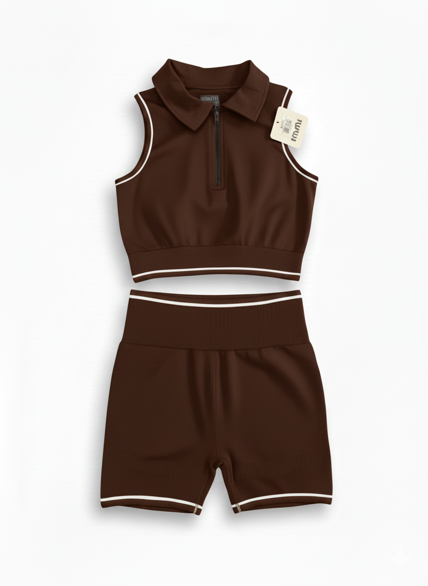 Conjunto Canelado Fitness 6004
