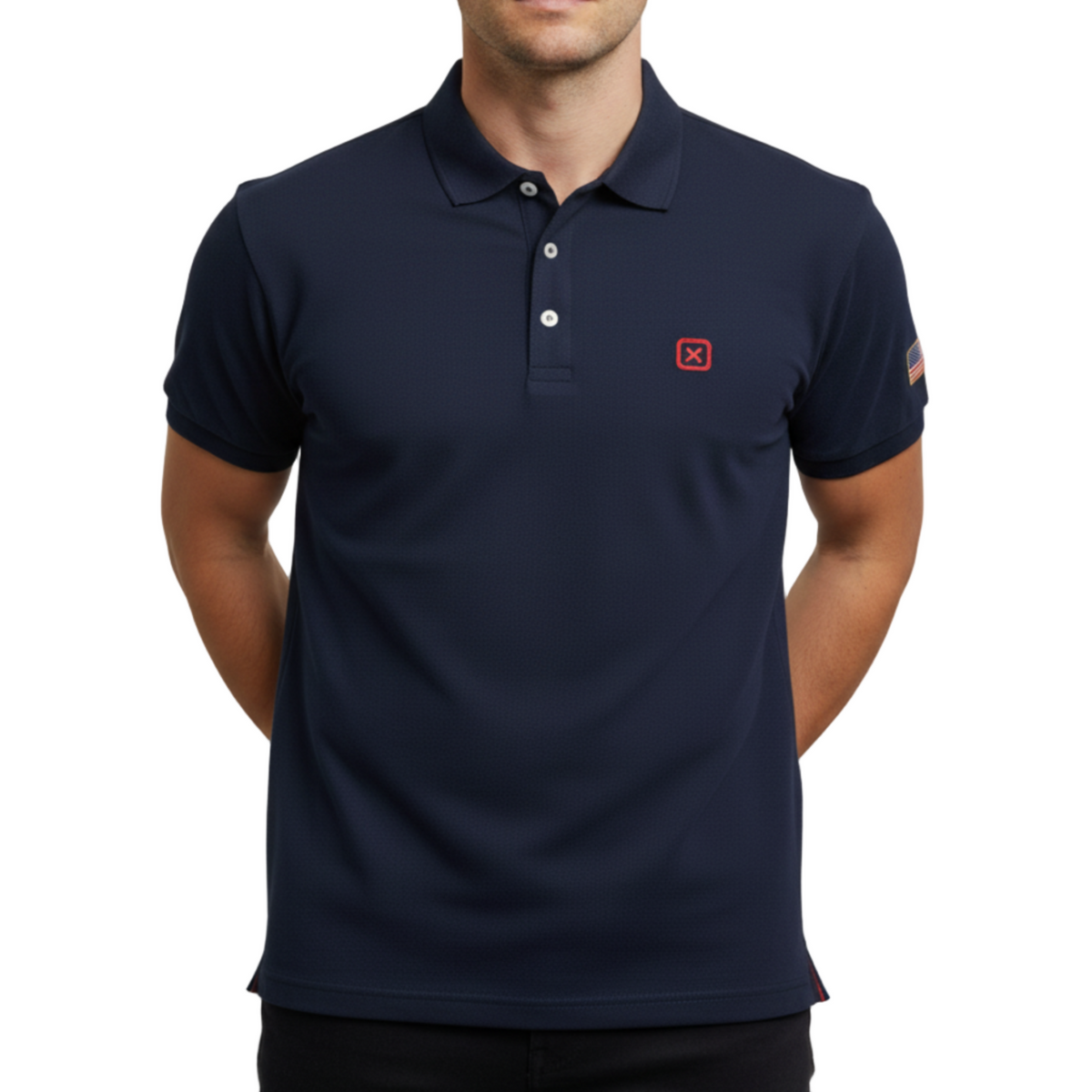 Polo TXC Plus Bordado 6368P Azul