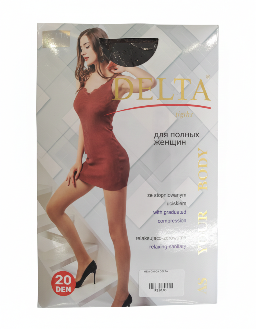 Meia-calça Delta Feminina