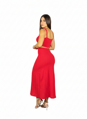 Vestido Tricot Laço