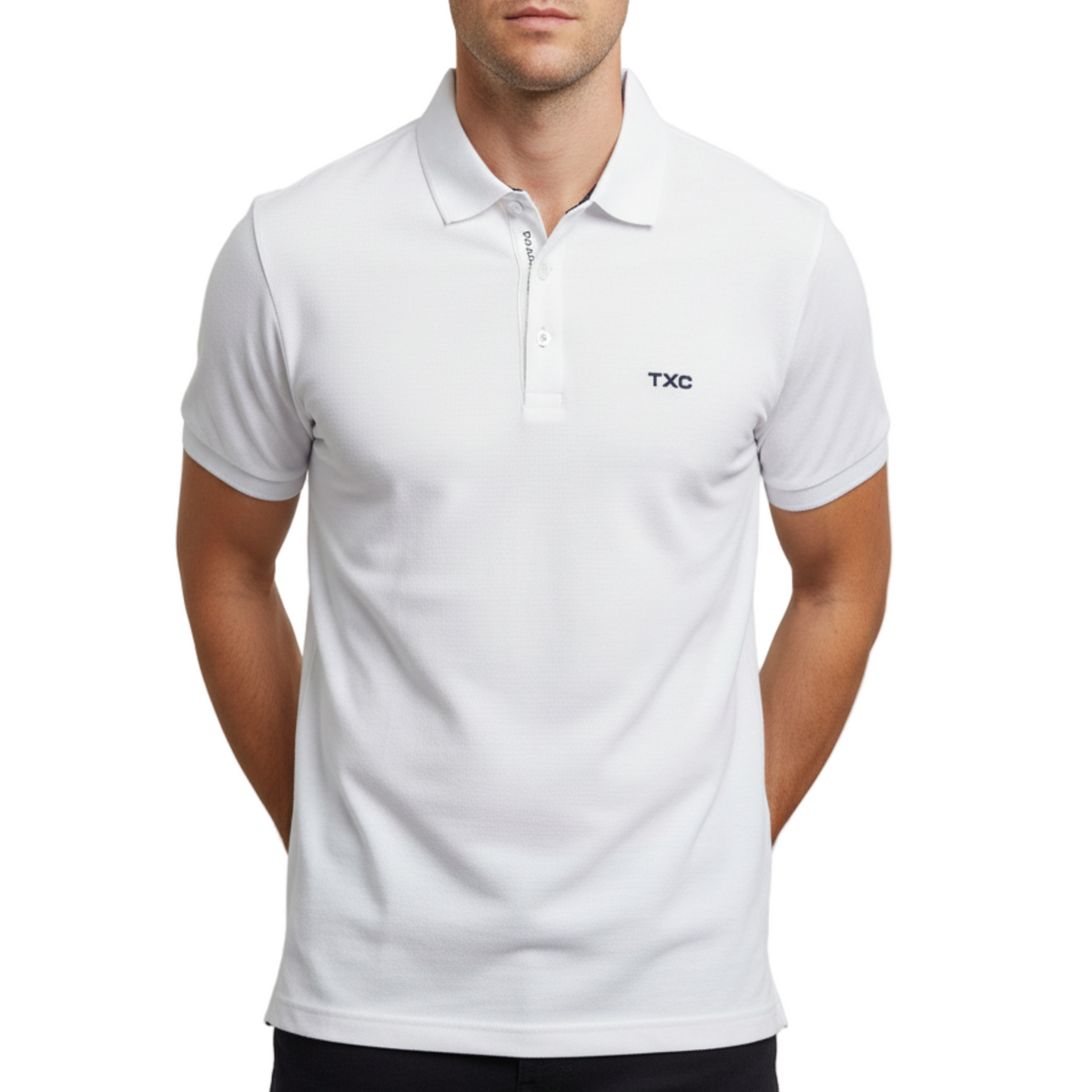 Polo TXC Bordado 6988 Branco