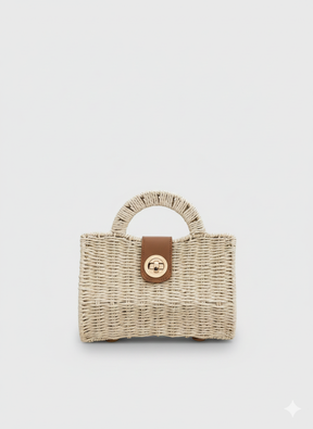 Bolsa De Praia Palha 8019