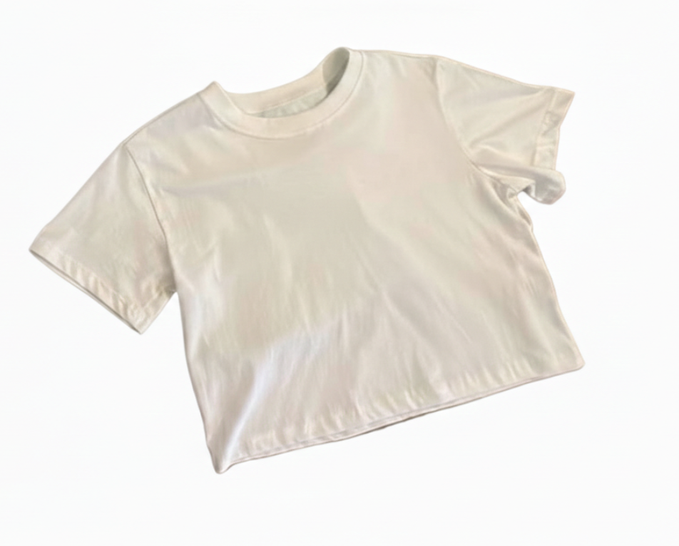T-Shirt Cropped Liso