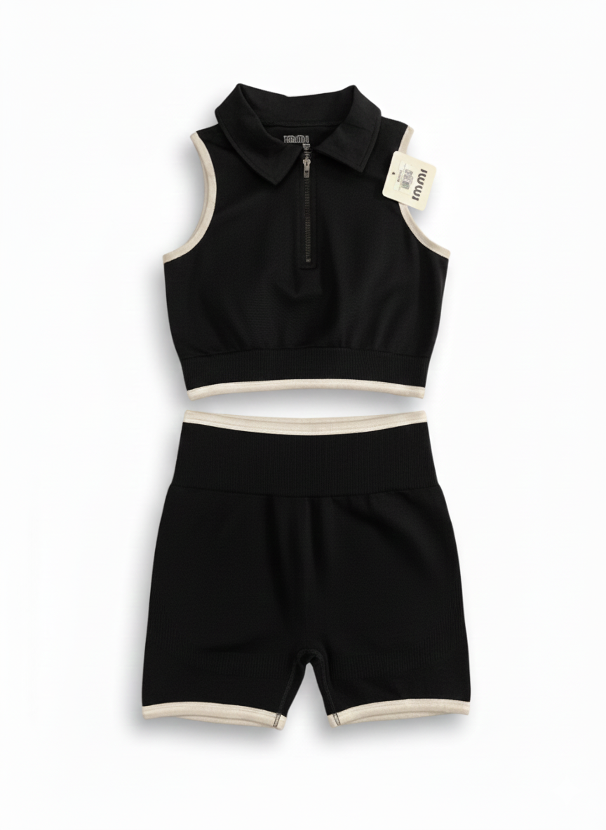 Conjunto Canelado Fitness 6004