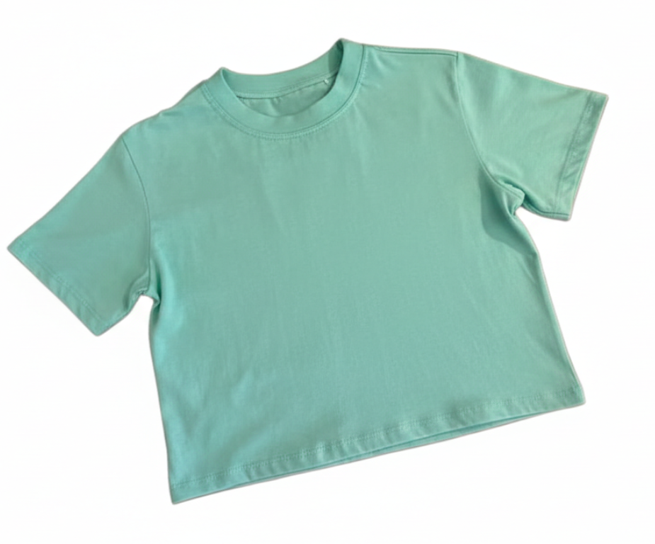 T-Shirt Cropped Liso
