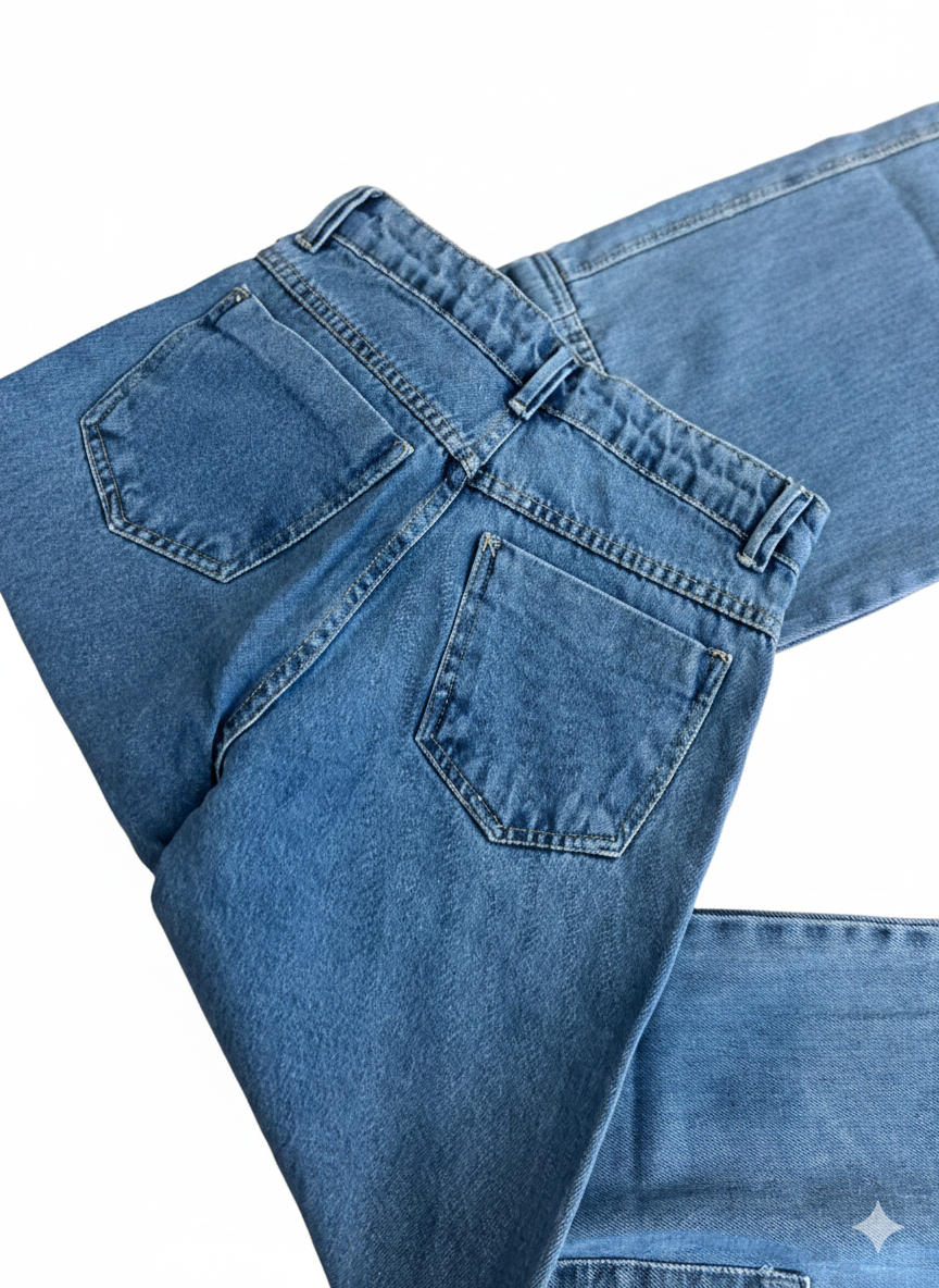 Calça Wide Leg Cargo Inspiração 003