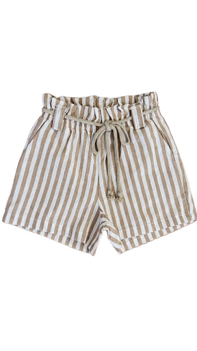 Short Linho Listrado