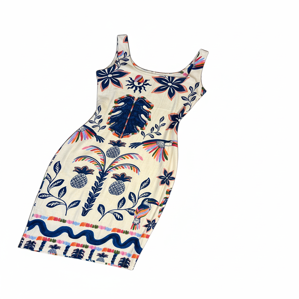 Vestido Fluit Regata Midi